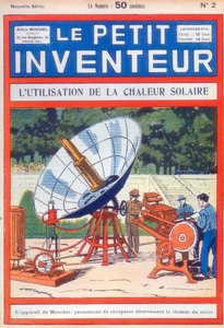 Abel Pifres soldriven tryckpress, c1894 [c1927 av Unbekannt