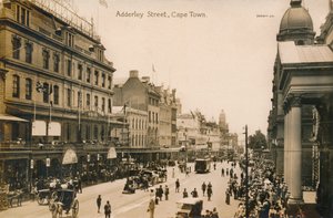 Adderley Street, Kapstaden, c1900 av Unbekannt