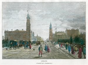 Adelaide, South Australia, Australien, c1890 av Unbekannt