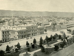 Adelaide, från Post Office Tower, 1901. av Unbekannt