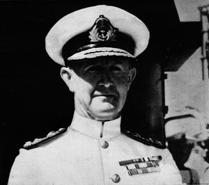 Admiral Andrew Browne Cunningham, 1. Viscount Cunningham von Hyndhope, ca. 1940-1943 von Unbekannt