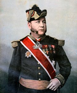Amiral Humann, befälhavare för franska flottan i Fjärran Östern, 1893 av Unbekannt