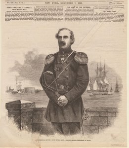 Amiral Stepan Stepanovich Lesovsky 1816-1866 i New York, 1863. av Unbekannt