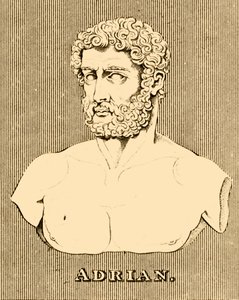 Adrian, 76-138 e.Kr., 1830. av Unbekannt
