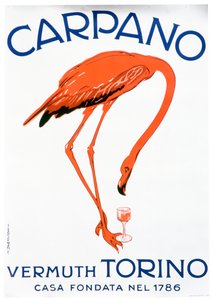 Annons för Carpano Vermouth av Unbekannt