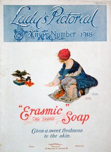 Annons för Erasmus tvål, 1918 av Unbekannt