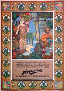 Annons för Horrockses-tyger, 1920 av Unbekannt