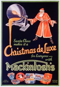 Annons för Mackintoshs kola, 1934 av Unbekannt