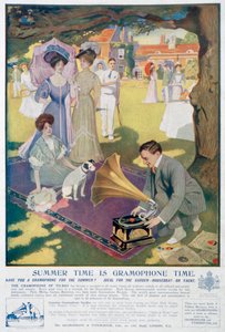 Annons för Gramophone and Typewriter Co, 1907 av Unbekannt
