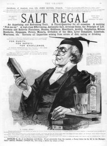 Annons för Salt Regal tonic, 1890 av Unbekannt