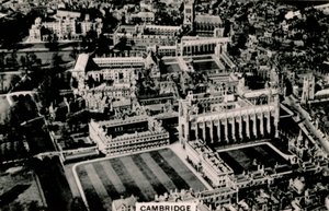 Flygfoto över Cambridge, 1939 av Unbekannt