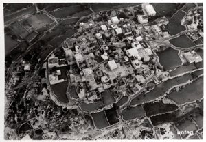Flygfoto över höjderna runt Jerusalem, Palestina, från en zeppelinare, 1931 1933 av Unbekannt