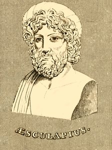 Aesculapius, 1830. av Unbekannt