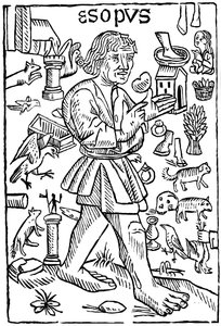 Aesop, 1400-talet 1893 av Unbekannt