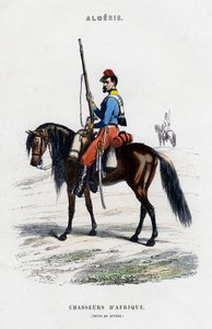 African Light Horse, fransk armé i Algeriet av Unbekannt