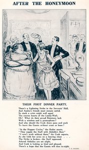 After the Honeymoon - Deras första middagsbjudning, 1927 av Unbekannt