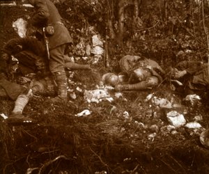 Efterdyningarna av striden, c1914-c1918 av Unbekannt
