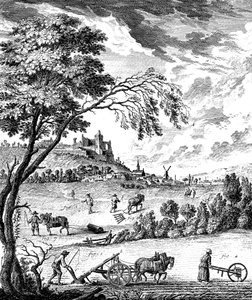 Jordbruk, 1751-1780 av Unbekannt