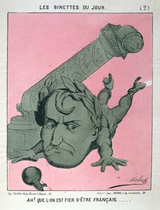 Ah! Att vi är stolta över att vara franska, 1871 av Unbekannt