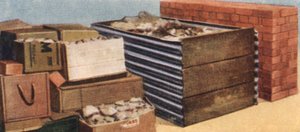 Air Raid Precautions, cigarettkort, brittiskt, 1938 av Unbekannt