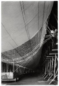 Luftskepp LZ1 Graf Zeppelin under konstruktion, 1899 1933 av Unbekannt