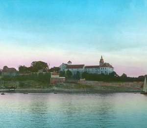 Akershus fästning, Christiania, Oslo, Norge, sent 1800-tidigt 1900-tal. av Unbekannt