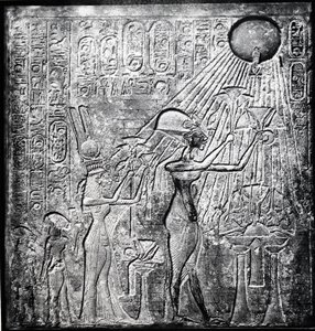 Akhenaten Amenhotep IV kättare egyptisk farao av Unbekannt