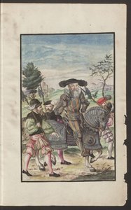 Albert, hertig av Preussen Från: Kriegsordnung, 1555 av Unbekannt