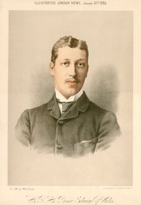 Albert Victor, hertig av Clarence, 1885 av Unbekannt