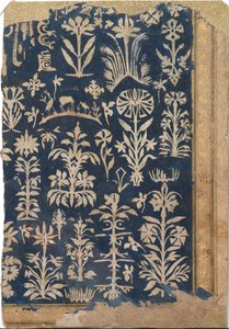 Albumsida med klippt papper, ca. 1625-50. av Unbekannt