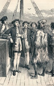 Alexander Selkirk togs ombord 1904 av Unbekannt