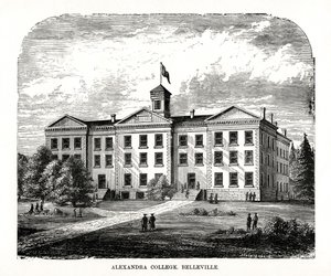 Alexandra College, Belleville, Ontario, Kanada, 1800-talet av Unbekannt