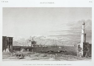 Alexandria, Egypten, ca 1798 av Unbekannt
