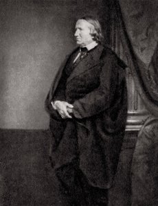 Alfred de Vigny, fransk poet, dramatiker och romanförfattare, 1862 av Unbekannt