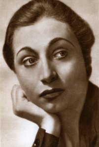 Aline MacMahon, amerikansk skådespelerska, 1933 av Unbekannt