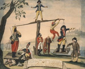Allegori över Europa 1791, 1791 av Unbekannt