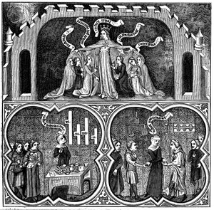 Allegory of Justice, från Aristoteles