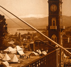 Allierat läger, Thessaloniki, Grekland, c1914-c1918 av Unbekannt