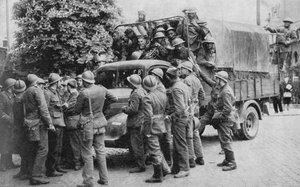 Allierade går till Belgiens hjälp, 1940, 1940 av Unbekannt