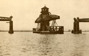 Alloa svängbro, 1930. av Unbekannt