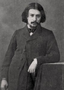 Alphonse Daudet, fransk författare, 1869 av Unbekannt