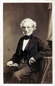Alphonse de Brebisson, fransk botaniker, ca 1863 av Unbekannt
