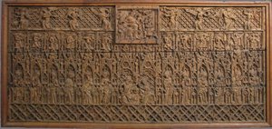Altar Frontal, brittiskt, sent 1300-tal. av Unbekannt
