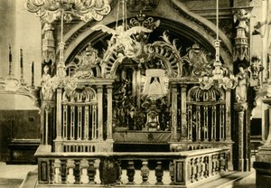 Jungfru Marias altare, Mariazell, Steiermark, Österrike, c1935. av Unbekannt