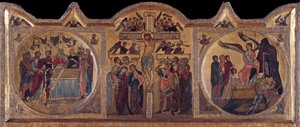 Altartavla med korsfästelse från Soest, ca 1240 av Unbekannt