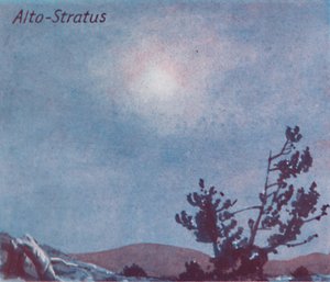 Alto-Stratus - ett dussin av de viktigaste molnformerna på himlen, 1935 av Unbekannt