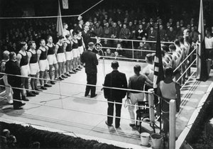 Amatörboxningstävling mellan Tyskland och Polen, 1936 av Unbekannt