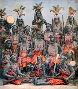 Amazonas krigare, 1891 av Unbekannt