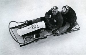 Amerikanskt tvåmansboblag, tyska olympiska vinterspelen, 1936 av Unbekannt
