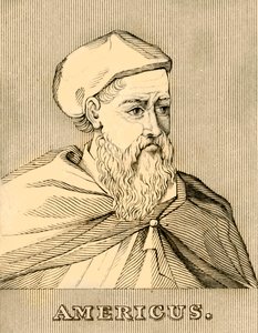 Americus, 1454-1512, 1830. av Unbekannt
